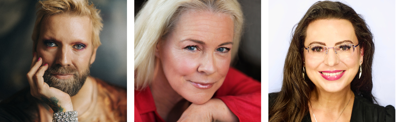 Stjärnglans, Sång och Skandaler- Medverkande