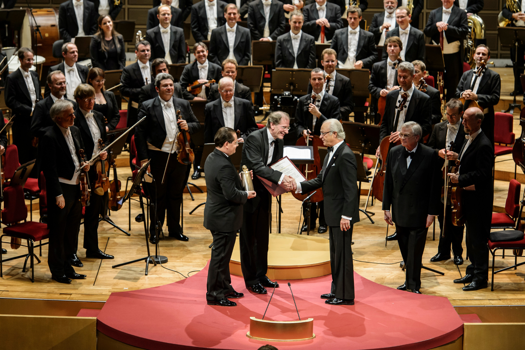 Du visar för närvarande Wienerfilharmonikerna – Birgit Nilsson Prize prisceremoni 2014