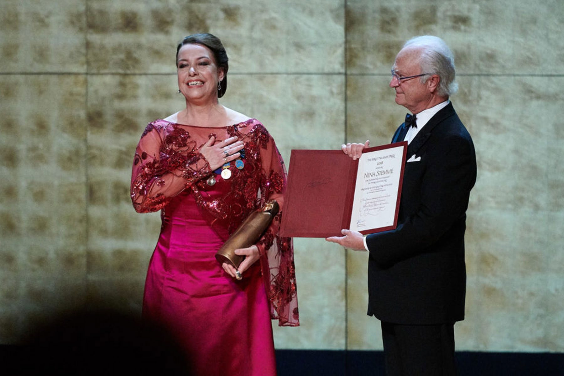 Du visar för närvarande Nina Stemme – Birgit Nilsson Prize prisceremoni 2018